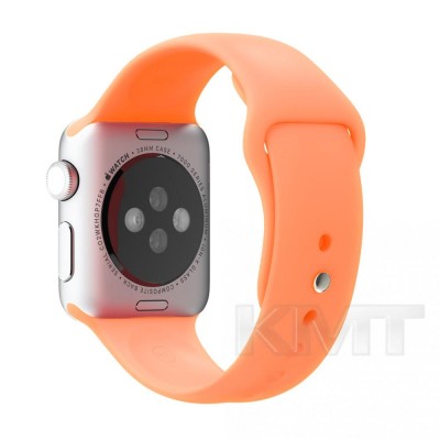 Ремінець Sport Band Apple Watch 38 mm 40 mm 41 mm — Papaya (56)