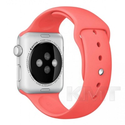 Ремінець Sport Band — Apple Watch 38 mm | 40 mm | 41 mm — Pink (12)