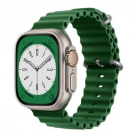 Ремешок Apple Watch Ocean Band Design 42/44/45/49 mm  — Dark Green