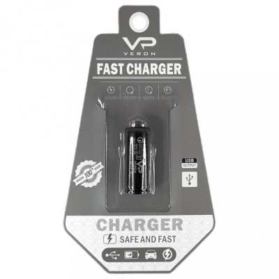 Car Charger | 3.0A | QC3.0 — Veron T05 QC3.0 Metal Blister Packing