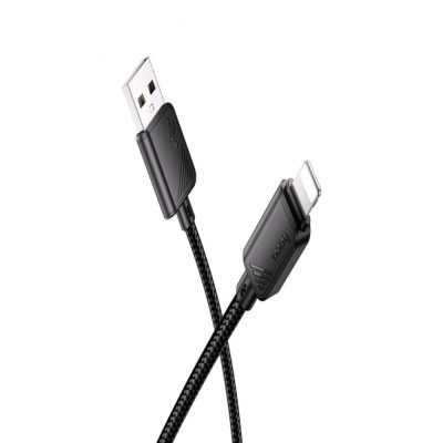 Кабель Lightning 2.4A (1m) Hoco X113 — White