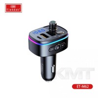 Fm Modulator MP3 | Car Charger | 3.0A | 2U | 1C — Earldom ET-M62