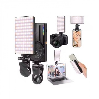 Накамерный видеосвет LED RGB — M20