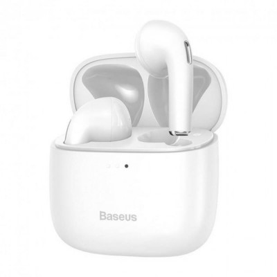 Bluetooth гарнітура TWS — Baseus (NGE8) Bowie E8 — NGE8-02 White