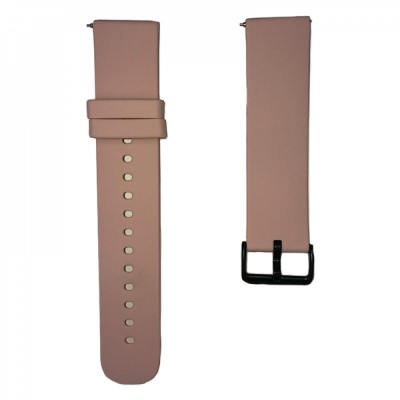 Ремінець Silicon Original Універсальний 20 mm — Pink Sand