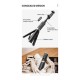 Monopod Tripod Q12 | 0.723 mm Hidden Design Reinforced Bluetooth Tripod Selfie Stick(Aluminium Alloy) Monopod Tripod Q12 | 0.723 mm Hidden Design Reinforced Bluetooth Tripod Selfie Stick(Aluminium Alloy)