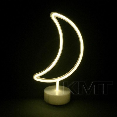 Ночной светильник — Neon Lamp series — Moon