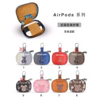 Universal Case for Airpods — Robot Style — White