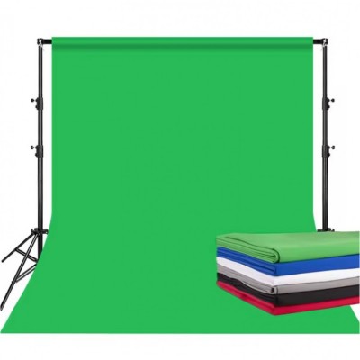 Ткань дляФотофона 2m*2m Green background fabric Ткань дляФотофона 2m*2m Green background fabric