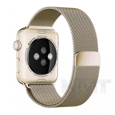 Ремінець Milanese Loop — Apple Watch 38 mm | 40 mm | 41 mm Gold