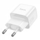 Home Charger 30W PD Hoco N32 Glory — white