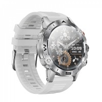 Smart Sports Watch (Call Version) Hoco Y20 — Silver