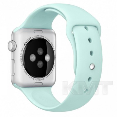 Ремінець Sport Band Apple Watch 38 mm 40 mm 41 mm — Marina Green (17)