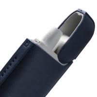 Pu Leather Cover — IQOS 2.4 (TNC014B) — Blue
