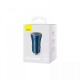Car Charger 40W 2C — Baseus (CGJP0000) Golden Contactor Pro Dual Fast Charger Blue — CGJP000003 Blue