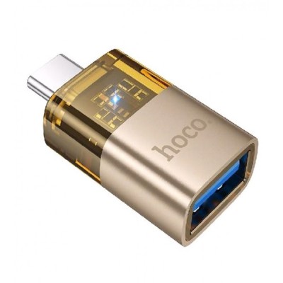 Adapter OTG USB C To USB Hoco UA36B — Black