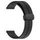 Ремінець Silicone Magic Lock Універсальний 20 mm — Black