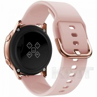 Ремінець Silicon Active Універсальний 20 mm — Pink