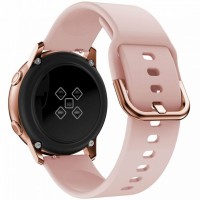 Ремінець Silicon Active Універсальний 20 mm — Pink