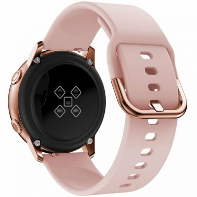 Ремінець Silicon Active Універсальний 20 mm — Pink
