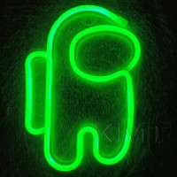 Ночной светильник — Neon Amazing — Among Us Green