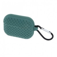 Airpods 3 Case — Fabric Pattern — Pine Green