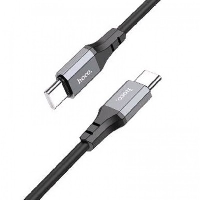 Кабель USB C to C 60W (1m) — Hoco X86 — Black
