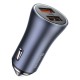 Baseus (CCJD-A0G) Golden Contactor Pro Dual Quick Charger Car Charger U+U 40W Dark Gray — CCJD-A0G Dark Gray