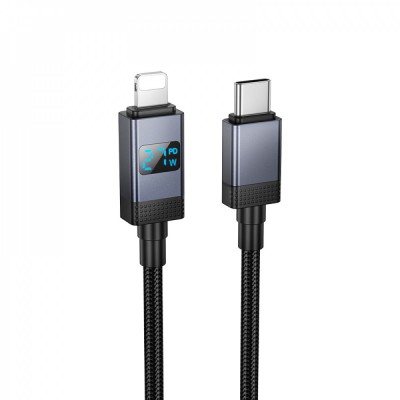 Кабель USB C to Lightning 27W PD (1m) — Hoco X118 Кабель USB C to Lightning 27W PD (1m) — Hoco X118