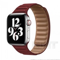 Ремешок Apple Watch Leather Link 38/40/41mm  — Red