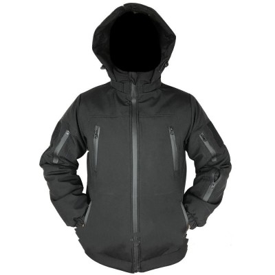 Куртка Soft-shell зимняя Черная, размер 40-62