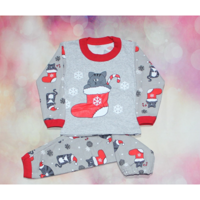 Детская пижама Носочек (начес) 0423 Размеры 28-38