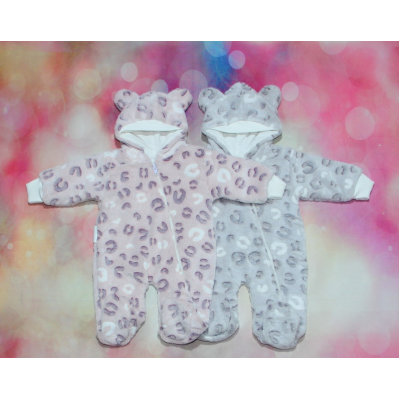 Человечек для новорожденных Тепленький (махра, подкладка из кулира) 1223 Размеры 20-24