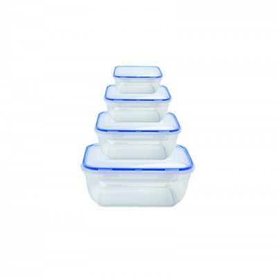 НАБОР ПРЯМОУГОЛЬНЫХ ГЕРМЕТИЧНЫХ КОНТЕЙНЕРОВ (4 ШТ.: V 800, 1400, 2300, 4000 МЛ) НАБОР ПРЯМОУГОЛЬНЫХ ГЕРМЕТИЧНЫХ КОНТЕЙНЕРОВ (4 ШТ.: V 800, 1400, 2300, 4000 МЛ)