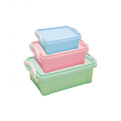 Набор цветных контейнеров (3 шт: 1,25+2+3,75 л)