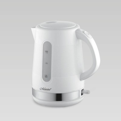 Электрический чайник 1,7л MR-035 Черный и Белый