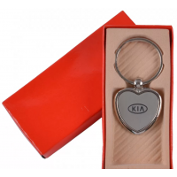 Брелок-сердечко в подарочной упаковке Kia №A25-11
