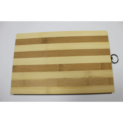 Доска кухонная деревянная бамбуковая 24x34см