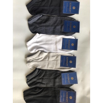 Носки Комфорт патик сетка мужская 39-41 ассорти Украина