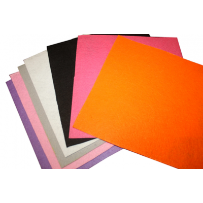 Фетр комплект из 20 цветов/1мм/25х25см Фетр комплект из 20 цветов/1мм/25х25см