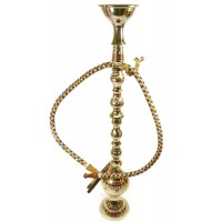 Кальян бронзовый цветной (1 персона)(46см)