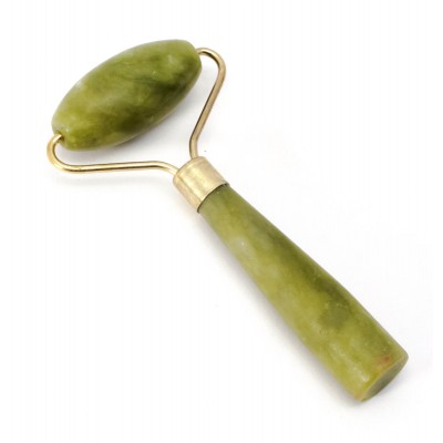 Массажер нефритовый валик с ручкой  (11х5,5х2 см)