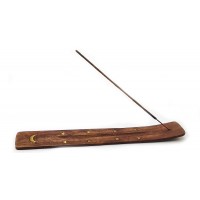 Подставка под благовония Месяц розовое дерево (26х3,8 см)