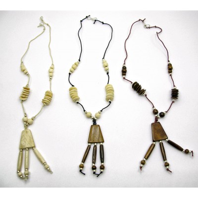 Ожерелье костяное