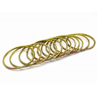 Браслеты медные с костяными вставками (н-р 12 шт) Браслеты медные с костяными вставками (н-р 12 шт)