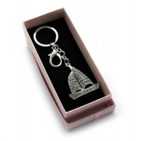 Брелок со стразами Парусник