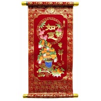 Панно красное Мандариновое дерево (40х20 см) Панно красное Мандариновое дерево (40х20 см)