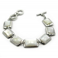 Браслет с перламутром (16-21х2 см) Браслет с перламутром (16-21х2 см)