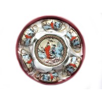 Сервиз круглый фарфор (70мл.)(6CCS102) 6 чашек+ 6 блюдец Сакура(h-4см, d-7,3см,d блюдца 11 см) Сервиз круглый фарфор (70мл.)(6CCS102) 6 чашек+ 6 блюдец Сакура(h-4см, d-7,3см,d блюдца 11 см)