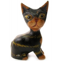 Статуэтка деревянная Кот (10 см) (Индонезия) Статуэтка деревянная Кот (10 см) (Индонезия)